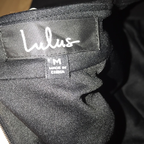 Black long sleeve dress - Picture 2 of 2